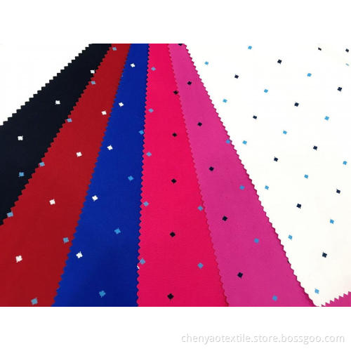 100% Cotton Stretch  Pigment Printed Fabric